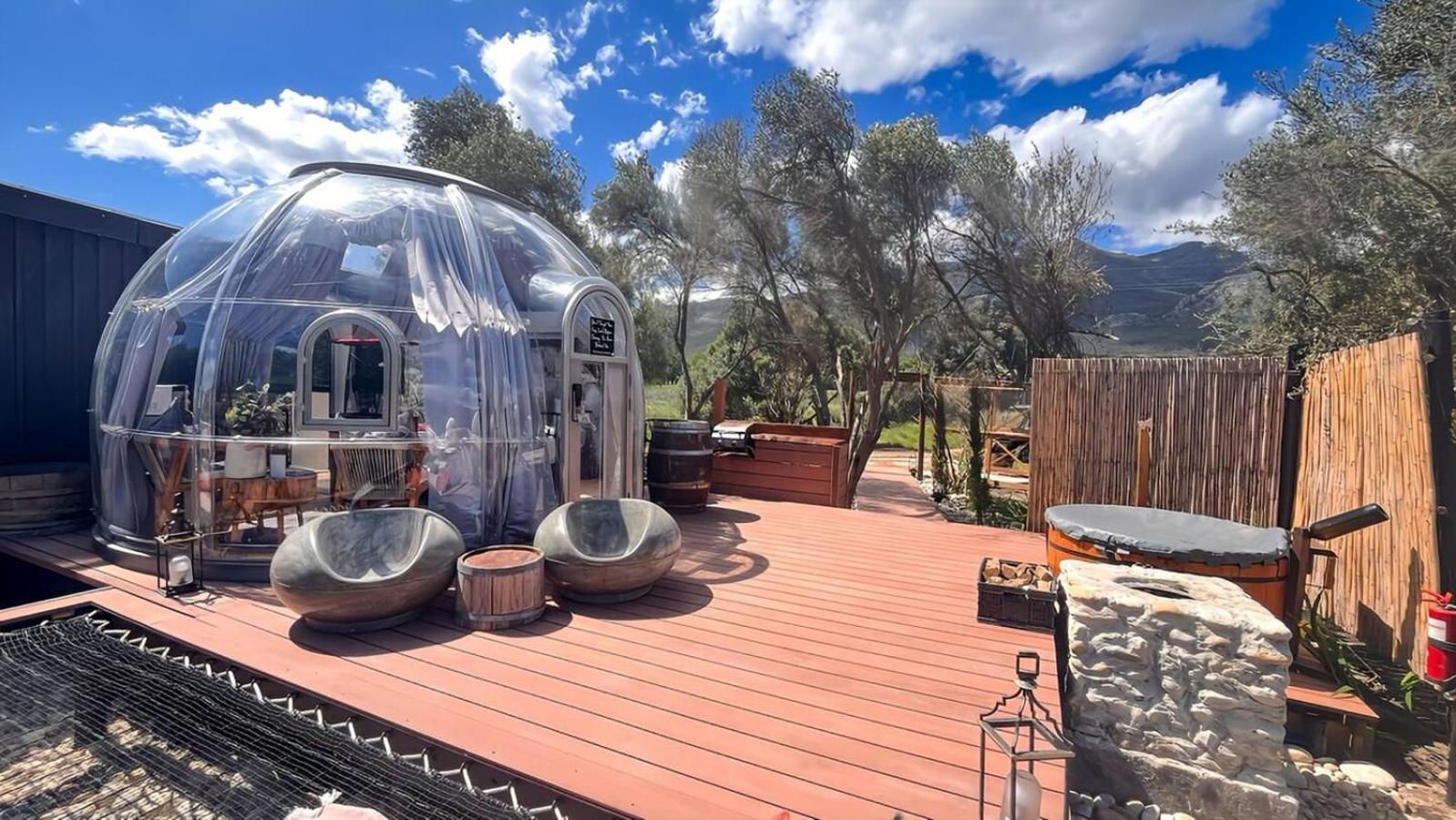 The Vino Dome By Once Upon A Dome Franschhoek Eksteriør bilde