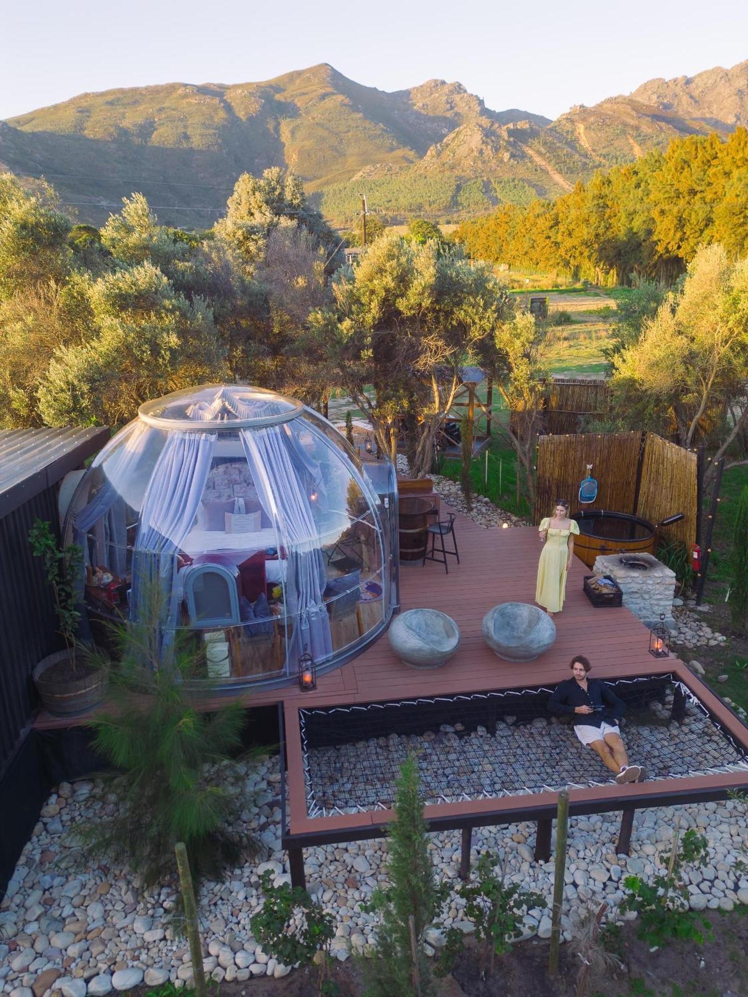 The Vino Dome By Once Upon A Dome Franschhoek Eksteriør bilde