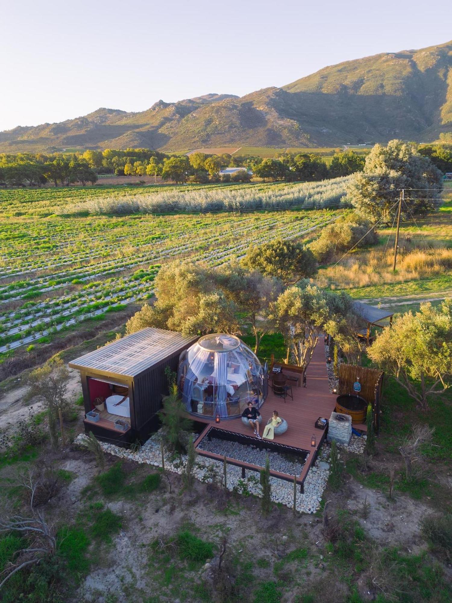 The Vino Dome By Once Upon A Dome Franschhoek Eksteriør bilde