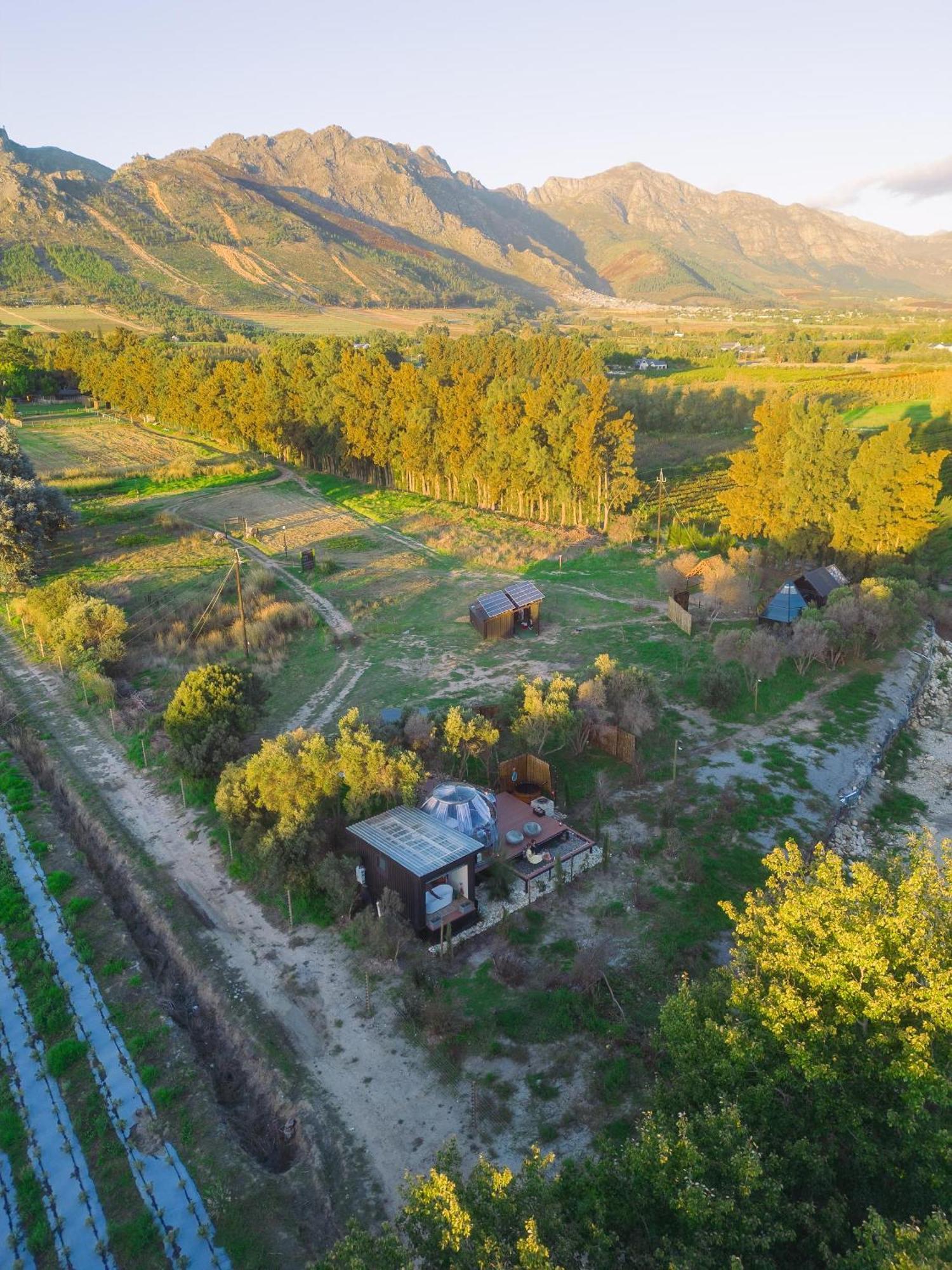 The Vino Dome By Once Upon A Dome Franschhoek Eksteriør bilde